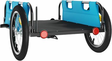 Фahrradanhänger ARKEM: Причіп для велосипеда, корзина для собак, блакитний, Oxford-Gewebe, з кулею