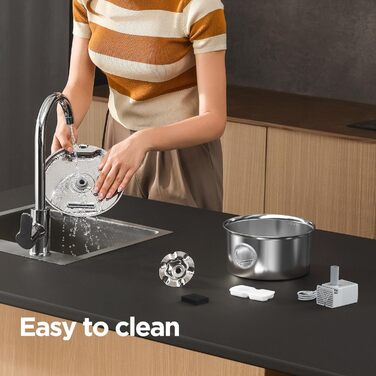 Турнік для котів з нержавіючої сталі Katzenbrunnen: фонтанчик для води, 2.6л, дисплей рівня води, дизайн водоспаду, підходить для собак та котів