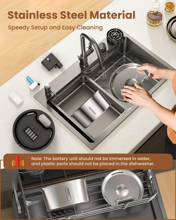 Качалка для котів PawPoll з датчиком руху, акумулятор 4200mAh, 3.2L, нержавіюча сталь, LED, тиха помпа, легко миється