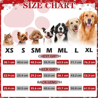 Пуловер для собак EXPAWLORER на Новий рік: теплий, модний, для маленьких, середніх та великих собак, XL X-Large