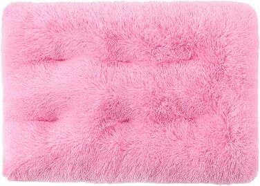 М'яке ліжко для собак, килимок з плюшу, водонепроникне, антиковзне, рожеве, XS