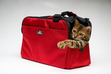 Переноска для тварин Sleepypod Atom для подорожей та авіаперельотів, червона, 1 шт.