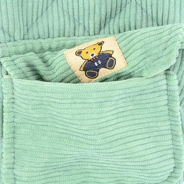 Зуена теплий зимовий одяг для маленьких собак, м'який корд, бавовна, утеплений капюшон, тепла куртка для цуценят, теплий одяг для чихуахуа, зелений XL