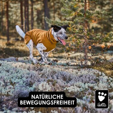 Тепла підкладка-кофта для собак Hurtta ECO (60 см, Blackberry, Чорний)