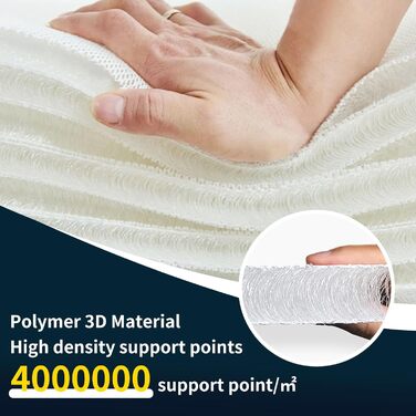 Ортопедичне собаче ліжко BingoPaw: велике, з м'якої PU шкіри, водонепроникне, 110x78x9 см