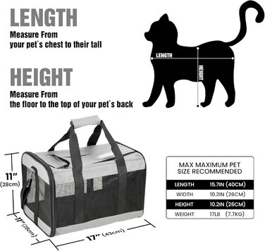 Транспортна переноска для собак та котів HITSLAM, складана, зелена (M)