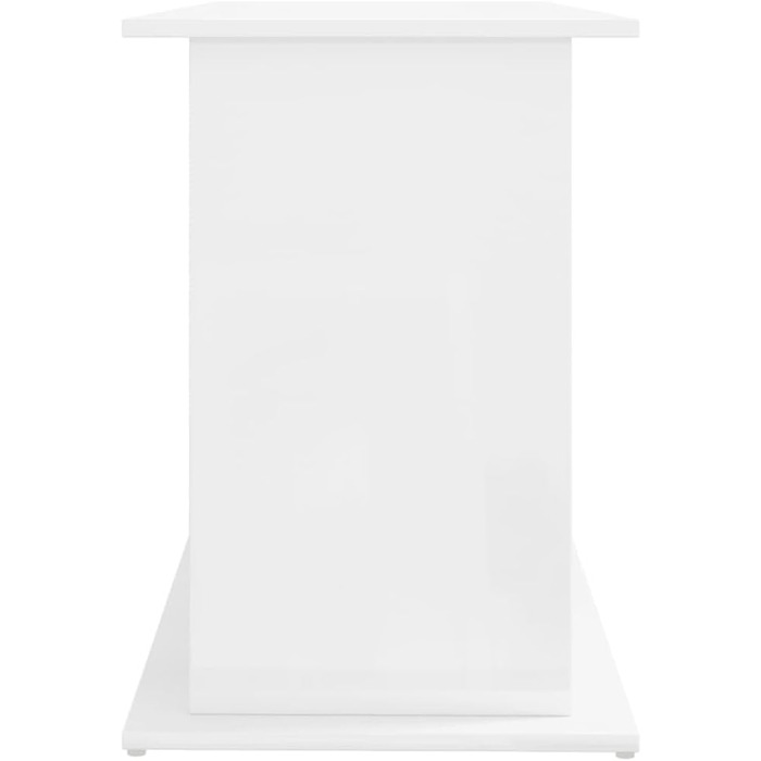 Підставка для акваріума INLIFE, глянцева біла, 121x41x58 см, ДСП, 30,5 кг