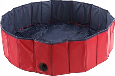 Складаний басейн для собак, 100 x 30 см, синій