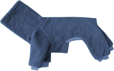 Теплий флісовий комбінезон для собак з принтом грейхаунд, з коміром-стійкою, підходить для афганських хаундів (J, XXL)