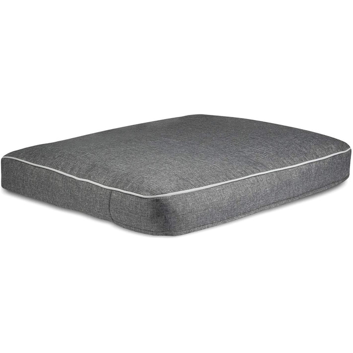 Крісло-ліжко для собак середніх порід | М'яке ліжко з memory foam | Легко миється | Сірий колір, 50 x 65 см