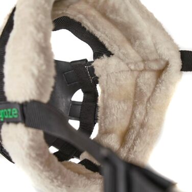 Корзина для коней Shires FreeGraze Airflow Weidemaulkorb, чорна, повна