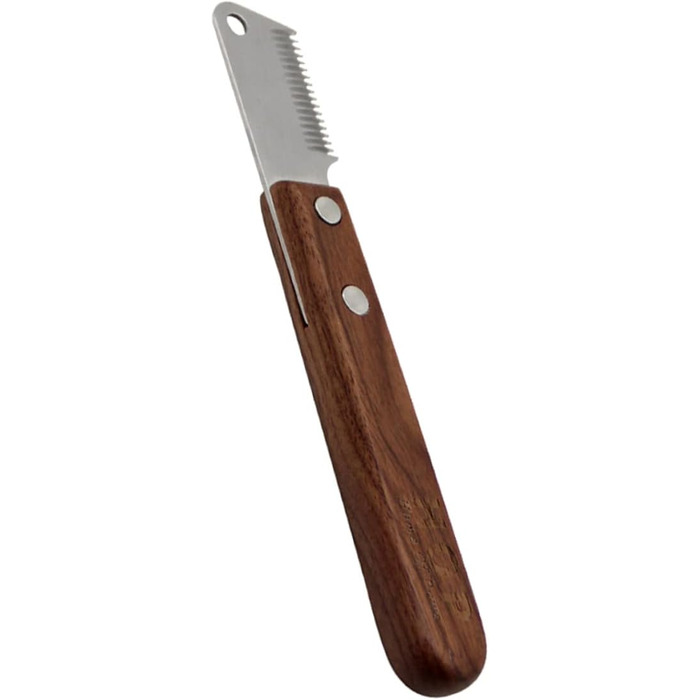 Гребінець для вичісування підшерстка Supvox для собак з довгою шерстю. Видаляє підшерсток та відмерле волосся. Ергономічна ручка.