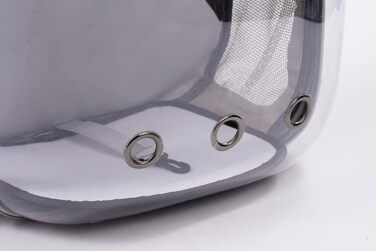 Транспортна сумка для собак та котів JUMI - рюкзак для тварин - переноска для котів та собак сірого кольору