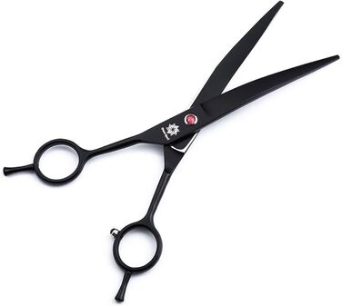 Набір професійних ножиць для грумінгу тварин Linker: 7 дюймів, плоскі та витончені леза, для собак, котів та інших тварин