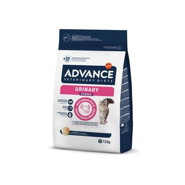 Сухий корм для котів Advance Urinary Stress для сечовивідних шляхів та при стресі, 1.25 кг