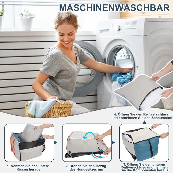 Автокрісло для собак Ownpets: зручне та безпечне автоліжко для маленьких та середніх собак, водонепроникне та стійке до подряпин