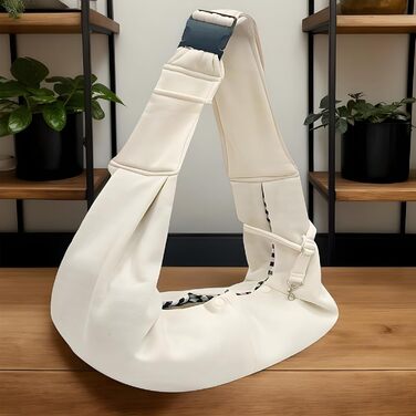 Сумка-переноска для собак та котів - зручна переноска для тварин, регульовані ремені, легке аксесуар для прогулянок та активного відпочинку, бежева