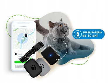 GPS-трекер для котів та собак: нашийник з додатком (українська/польська мова)