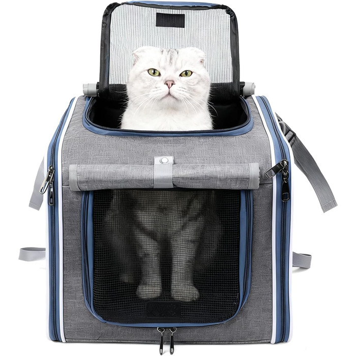 Крісло для собак на велосипед – дихаюче, портативне, кошик для собак на велосипед – для прогулянок, безпеки, подорожей, щоденних поїздок, сім'ї, їзди на велосипеді, активного відпочинку