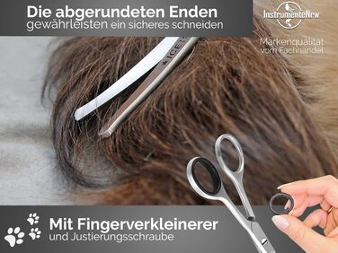 Професійна фетрова ножиці для грумінгу собак, 16 см