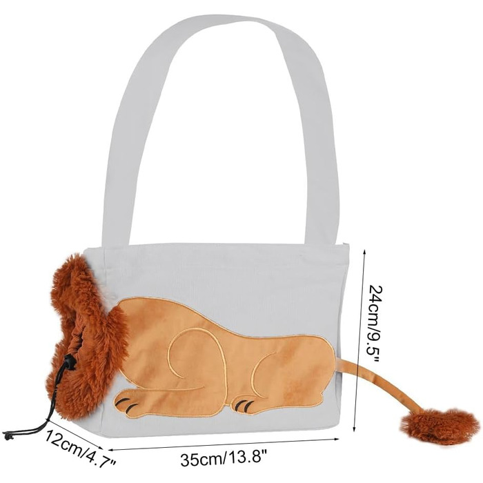 Сумка-переноска для котів та кошенят, весела переноска з шнурком, дихаюча сумка через плече для маленьких собак та котів