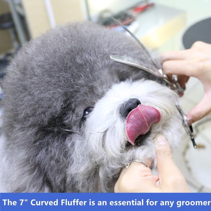 Ножиці для грумінгу собак HASHIMOTO, 42 зубці, 50% витончення, 17.8 см, легкі, для швидкого видалення об'єму та природного вигляду