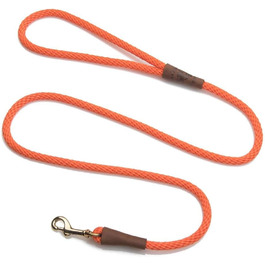 Повідок для собак Mendota Pet Snap, плетений, помаранчевий, 1,27 см × 1,22 м