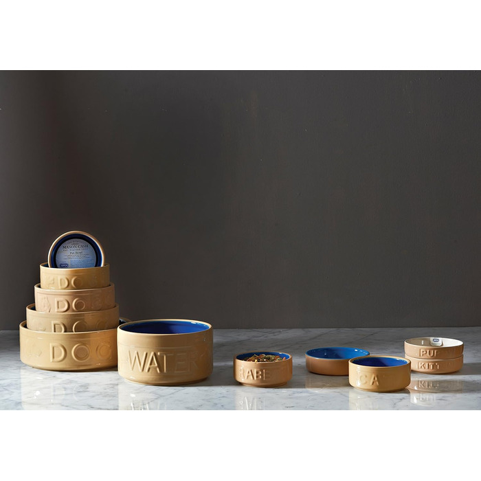 Миска для собак Mason Cash Original Cane з написом (Тростина, універсальний розмір)