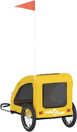 Транспортна перетяжка для собак Oxford, жовта, 125x63x66 см, для маленьких собак та котів, модель 93959