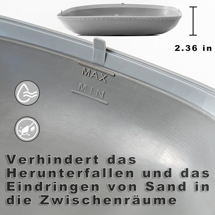 Електричний килимок для котячого туалету XQDKoon, силіконовий, вологостійкий, заміна для самоочисного дна котячого туалету