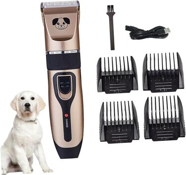 Машинка для стрижки шерсті тварин Supvox Tierhaarschneidemaschine з керамічним ножем, тиха та потужна