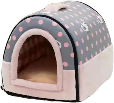 Будинок для собак Pevfeciy Hundehöhe: затишний, зимостійкий, для дому, з тканини, підходить для котів та собак (M, 1)