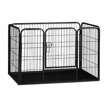 Клітка для малих собак Relaxdays зі сталі з порошковим покриттям, 108 x 70 x 73 см