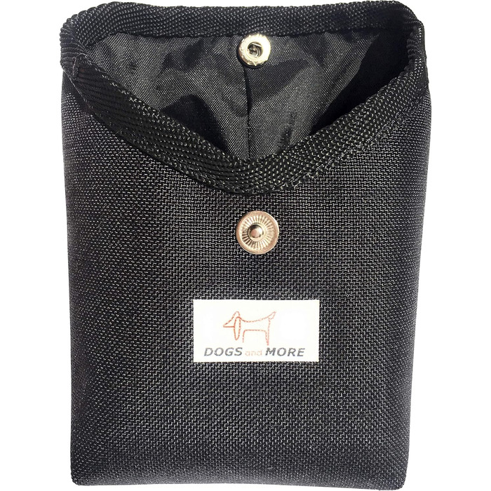 Сумка для ласощів/корму ручної роботи (Чорний) - німецька якість