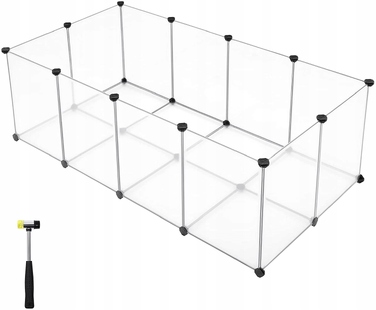 Клітка для кролів Songmics, 46 x 143 x 71 см