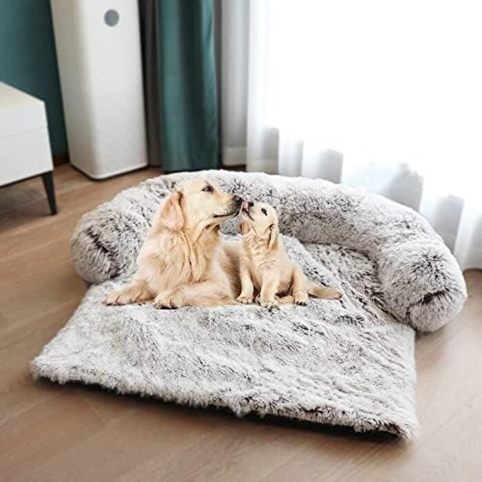 М'яка килимок-підстилка для собак Yuly Weiche, захист меблів, 90x80 см