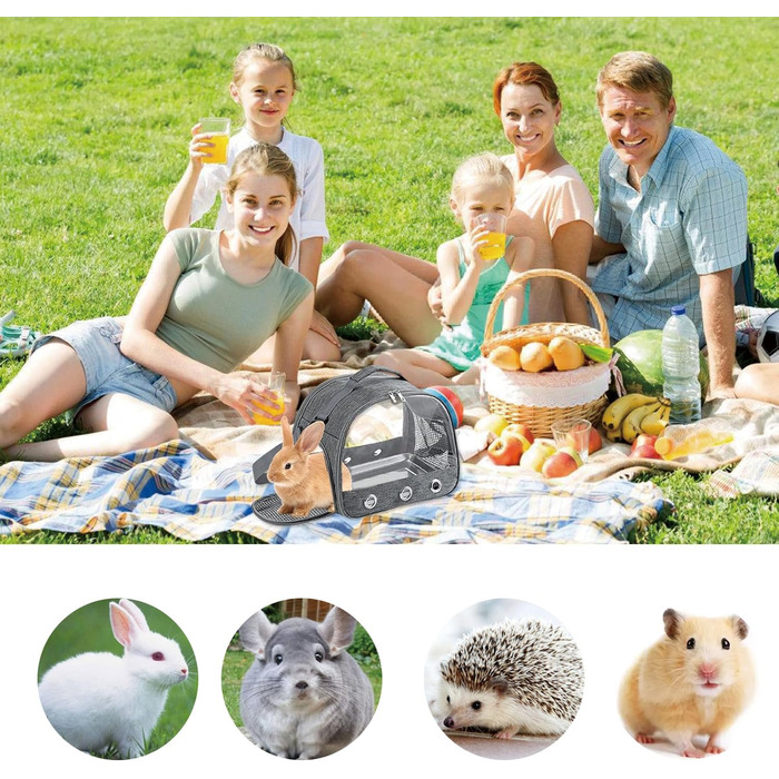 Транспортна сумка для папуг, переносна сумка для птахів з підставкою та підносом з нержавіючої сталі, легкий рюкзак для папуги, складана переносна коробка для птахів, переносна сумка для маленьких птахів, для папуг (сіра)