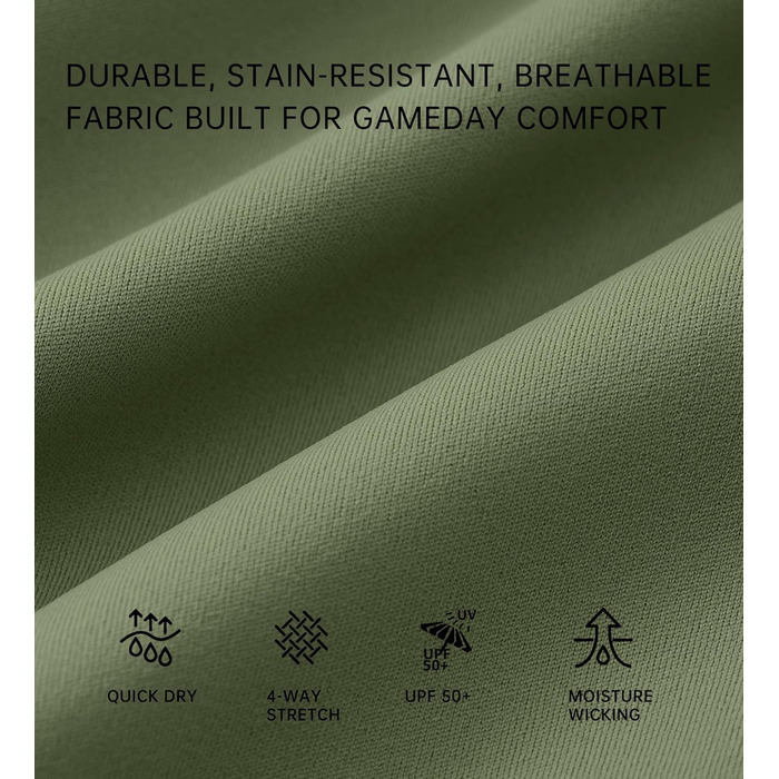 Легінси для верхової їзди WILLIT Daen з силіконовим покриттям, висока талія, кишеня на блискавці, петлі для ременя, колір хакі (L)