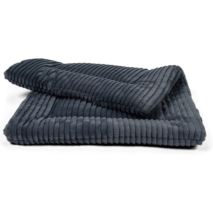 TrendPet Harmony: М'яка підстилка для собак та котів, 50x35 см, антрацит