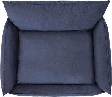 Ліжко для собак, лежанка для тварин, килимок для собак, ліжко-кімнат, матрац для собак, диван для тварин, матрац, XXXL - 132 x 106 см, Графіт. Екологічний розмір: XXXL - 132 x 106 см