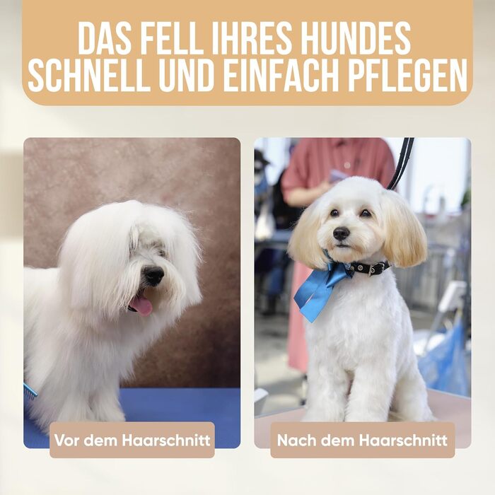 Машинка для стрижки собак Strex - тиха, бездротова, 5 режимів, для всіх типів шерсті (також для котів)