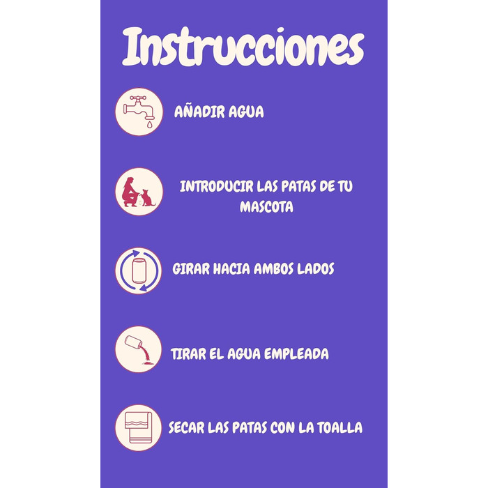 Очищувач для лап собак - гігієна для подушечок лап (Синій, L)