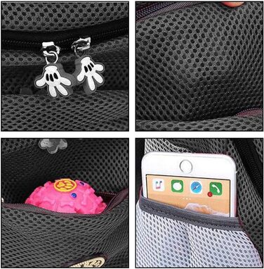 Рюкзак для кота/собаки: зручний та дихаючий рюкзак-переноска для тварин до 3 кг (чорний)