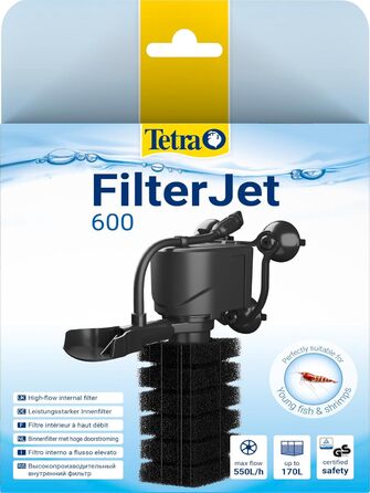 Акваріумний внутрішній фільтр Tetra FilterJet 600 для акваріумів до 120л з насиченням киснем