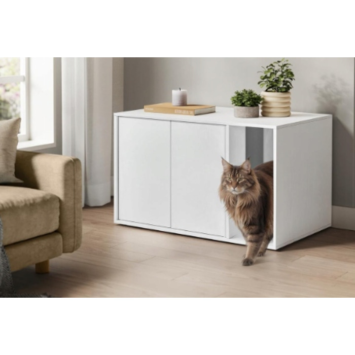 Закритий лоток-туалет для котів Songmics, 80 x 50 x 50 см