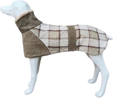 Зимовий теплий одяг для собак: куртка з флісовою підкладкою, світловідбиваючим коміром, для холодної погоди, з отвором для шлейки, для собак маленьких, середніх та великих порід