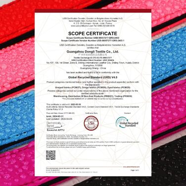 Нашийник для собак Didog з нейлону, м'який, з металевою застібкою-швидкої фіксації, чорний, розмір M (33-51 см)