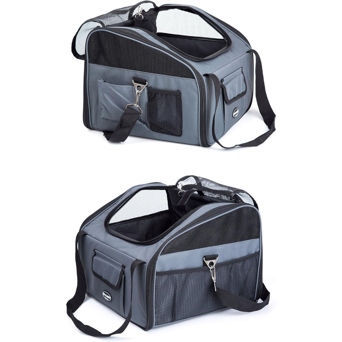 Автокрісло для тварин, складане, переносна переносна коробка для собак/кішок