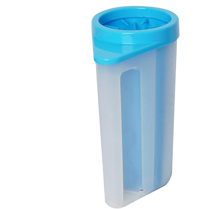 Миска для миття лап собак, силіконовий очищувач лап для домашніх тварин, інструмент для догляду за лапами собак та котів, компактний очищувач лап для подорожей, велика миска для лап