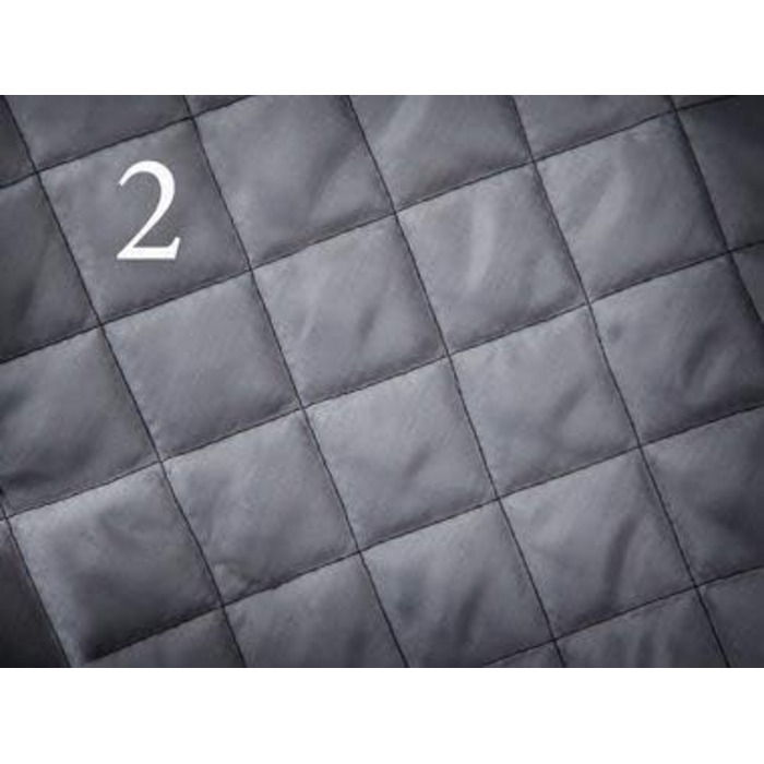 Захисний коврик для собак Hobbydog 160 ZBOSZA2 - коврик для авто, сірий (XL)